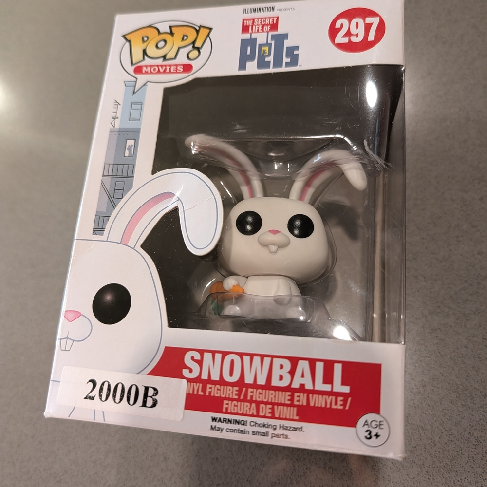 Funko Movies: The Secret Life of Pets - Snowball Vinyl Figure